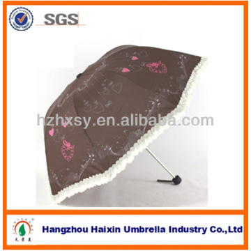 Pongee Princess Dome Umbrella